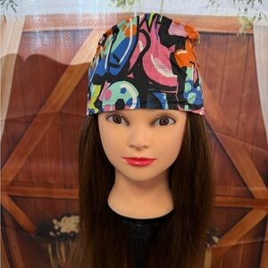 Colorful Abstract Pattern Surgical Hat - Multicolor